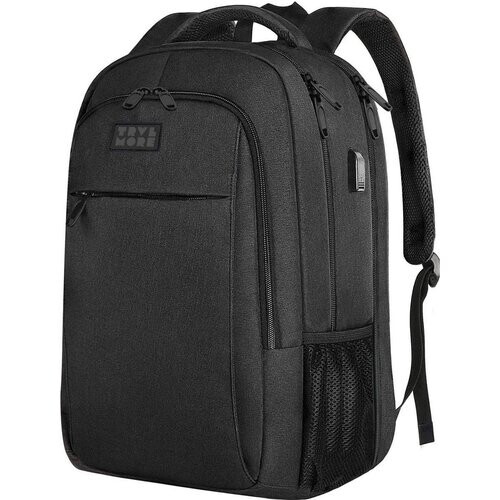 Tweedekans TRVLMORE Rugzak - 36L - 17,3 inch - Laptop Rugtas - Schooltas - Unisex - Spatwaterdicht - Levenslange Garantie - Zwart